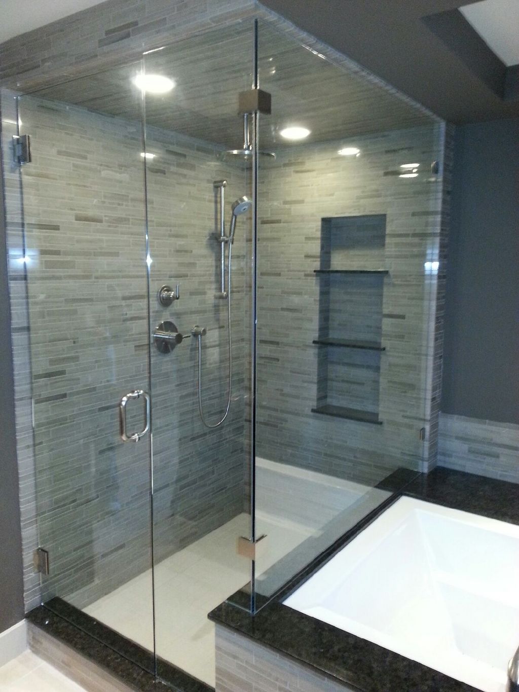 Framed vs. Frameless Custom Glass Showers Marcotte Glass Calgary